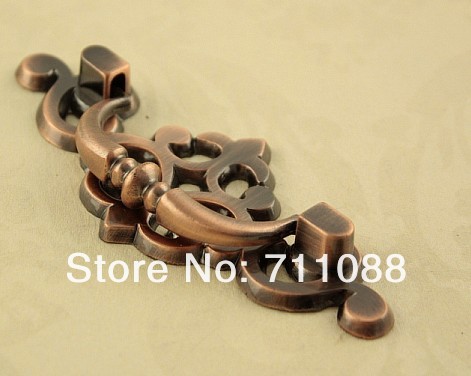 64mm Pattern European closet doorknobantique copper handle pastoral handle wardrobe drawer handle