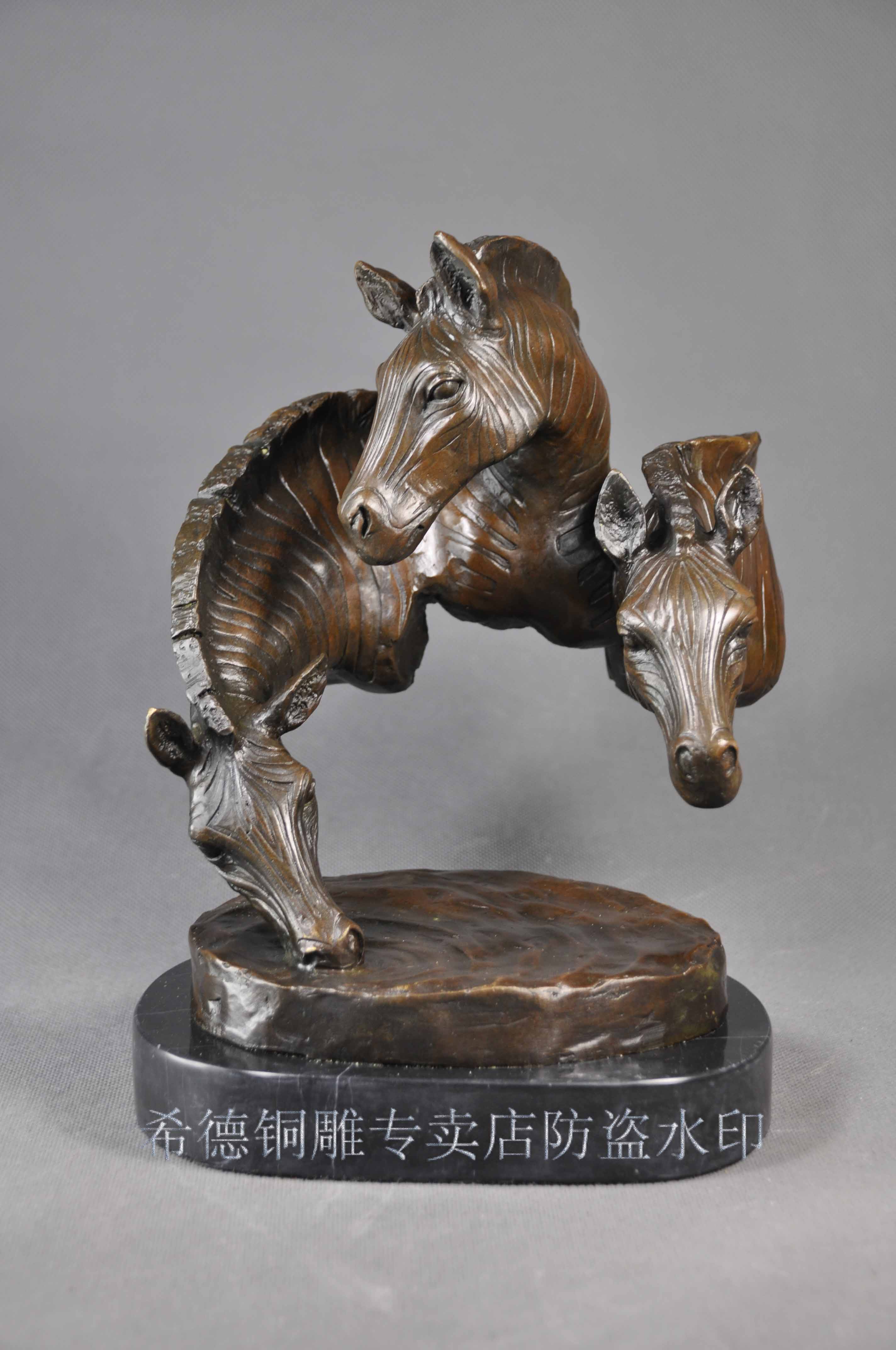 Bronze sculpture, copper sculpture crafts animal bronze sculpture, gangnam sculpture unique gangnam dw-103b