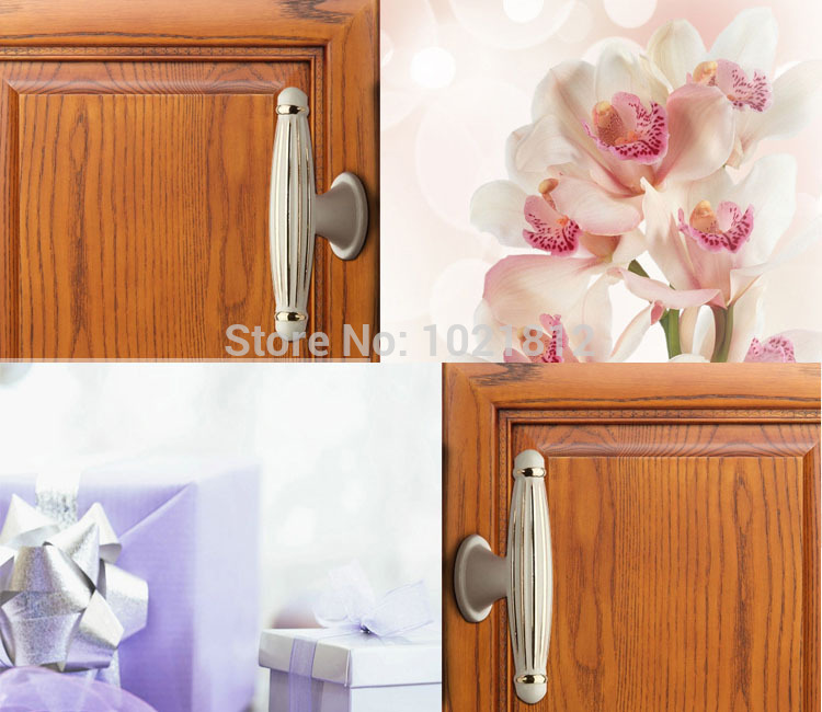 68mm White Cabinet Knob Zinc Alloy Color Kitchen Closet Dresser Handles Pulls Bar Drawer Knob Durable