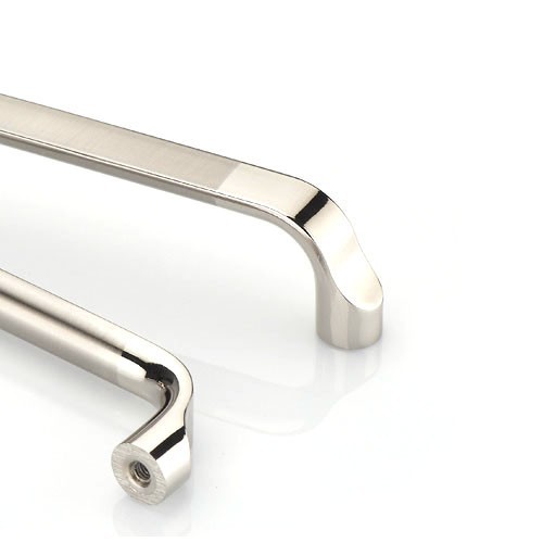 Chrome Finish Cabinet Handles Cupboard Pulls Bar Kitchen Handles Drawer Pull Furniture Handles 160mm Hole Spacing