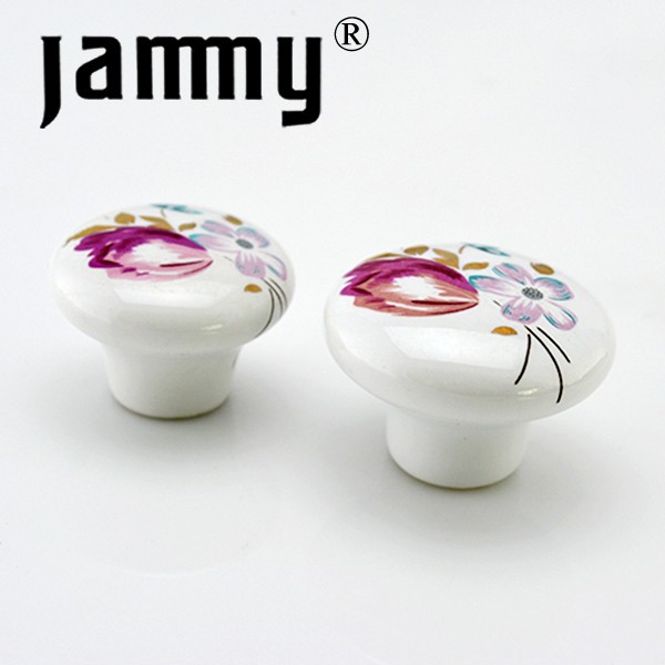 2PCS 2014 38MM  Ceramic knobs furniture decorative kitchen cabinet handle high quality armbry door pull