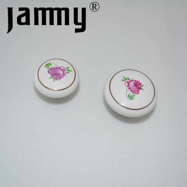 2pcs 2014 32MM White Ceramic knobs furniture decorative kitchen cabinet handle high quality armbry door pull