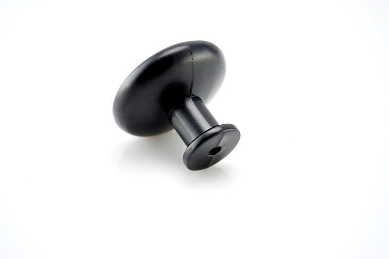 Best price for  2014 32MM Black  Ceramic knobs furniture decorative kitchen cabinet handle high quality armbry door pull