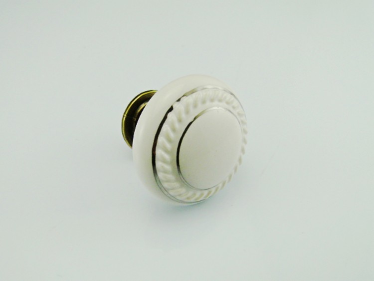 FREE SHIPPING Ceramic Bedroom Furniture Kitchen Door Cabinet Pulls Drawer Porcelain White Knobs Handles