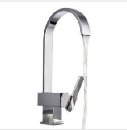 Single Handle Chrome Centerset Bathroom Sink Faucet