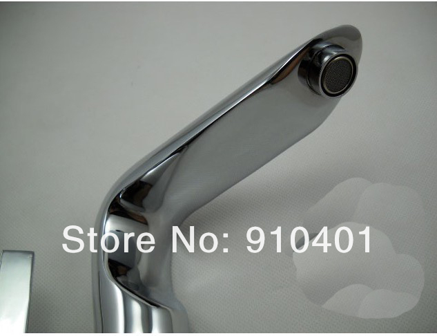 Wholesale And Retail Promotion Modern Tall Style Bathroom Basin Faucet Single Handle Countertop Sink Mixer Tap