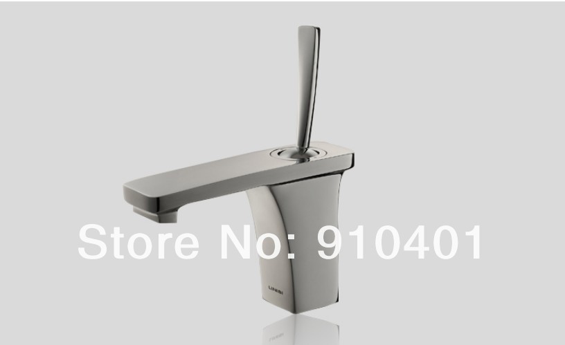 Wholesale And Retail Promotion Modern  Waterfall bathroom basin faucet swivel handle vessel sink mixer tap chrome