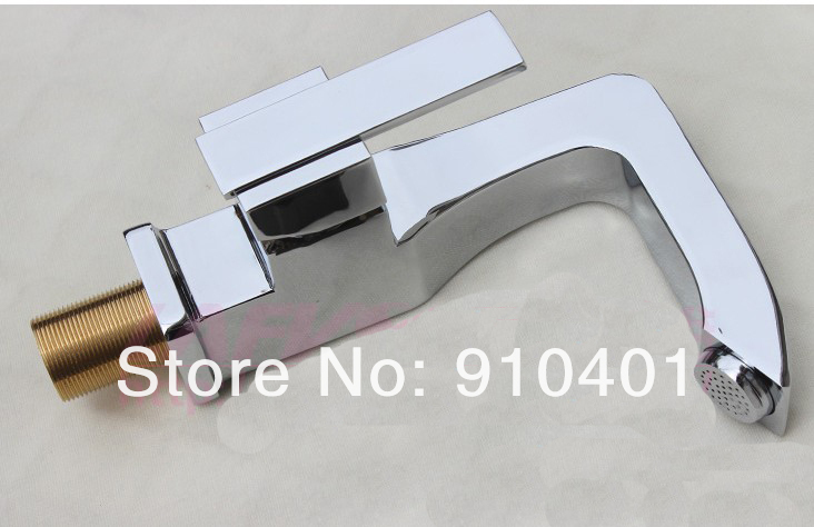Wholesale And Retail Promotion NEW Artistic Kitchen Basin Faucet Bathroom Tap Mixer Single Lever Chrome Finish