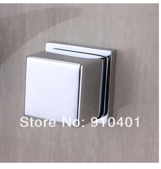 Wholesale And Retail Promotion Wall Mounted Chrome Brass Waterfall Bathroom Basin Faucet Dual Handle Sink Mixer