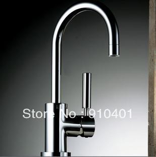 solid brass chrome finish Kitchen faucet rotary hot and cold water sink mixer hot and cold copper material tap