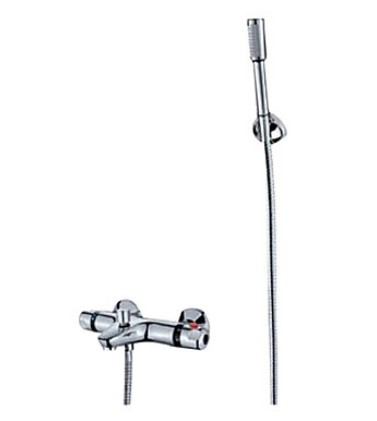 Luxury Bathroom Thermostatic Bath & Shower Faucet,Cold & Hot Water Mixer, Temperature Control, Bathtub Faucet