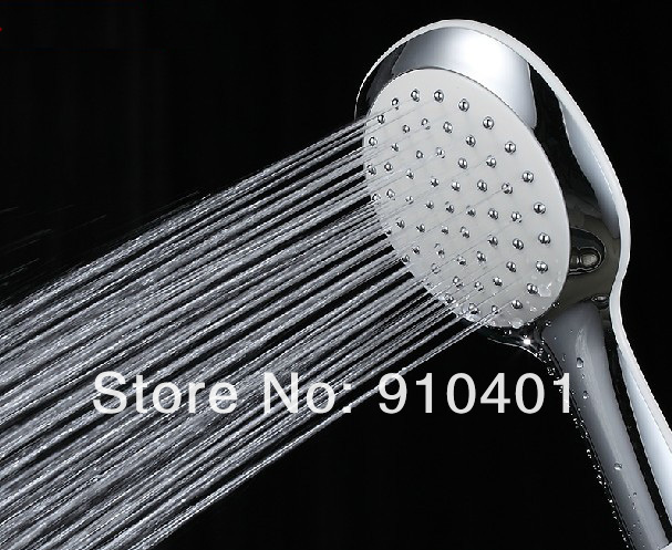 Wholeale And Retail Promotion NEW Luxury 8" Rain Shower Bathtub Faucet With Handle Shower Chrome Shower Column