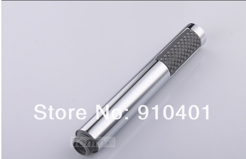 Wholesale And Retail Promotion Celling Mounted 8" Round Rain Shower Faucet Set Bathroom Hand Shower Mixer Tap