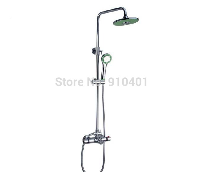 Wholesale And Retail Promotion Luxury Rain Shower Faucet Tub Mixer Tap With Hand Shower Shower Column Chrome