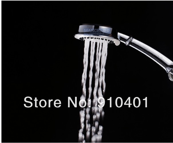 Wholesale And Retail Promotion Luxury Wall Mounted Chrome Brass 8" Rain Shower Faucet Set Tub Mixer Tap Chrome