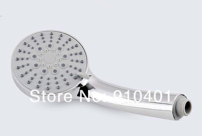 Wholesale And Retail Promotion  Luxury Wall Mounted Chrome Finish Shower Faucet Set With Hand Shower Mixer Tap
