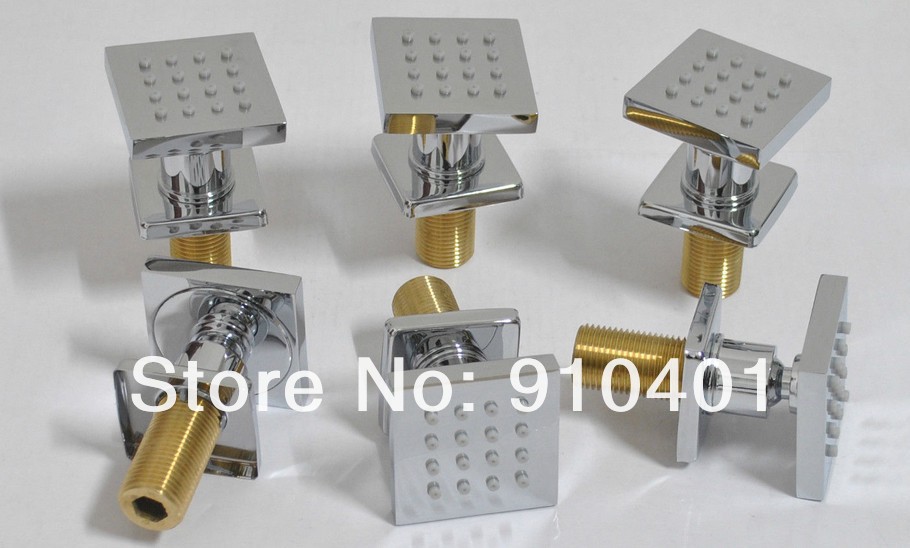 Wholesale And Retail Promotion  Luxury Waterfall Rainfall Thermostatic Shower Faucet With Jet Hand Shower Mixer