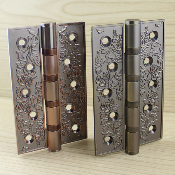 Europe style Aluminum alloy 4 inch door hinges classical high quality with ballbearing strong
