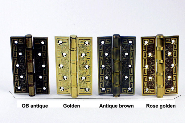 Europe style all brass 5 inch door hinges classical high quality with ballbearing strong hinges Free shipping