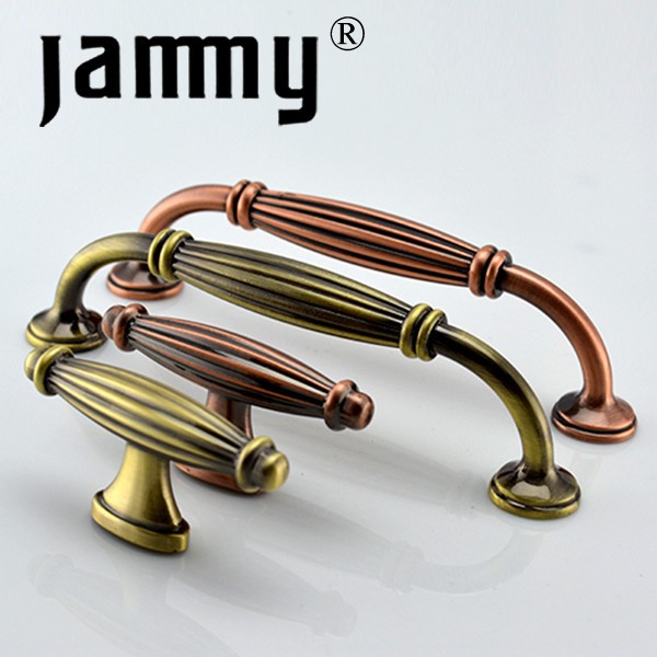 Hot selling  2014 European Antique Copper  furniture decorative kitchen cabinet handle high quality armbry door pull