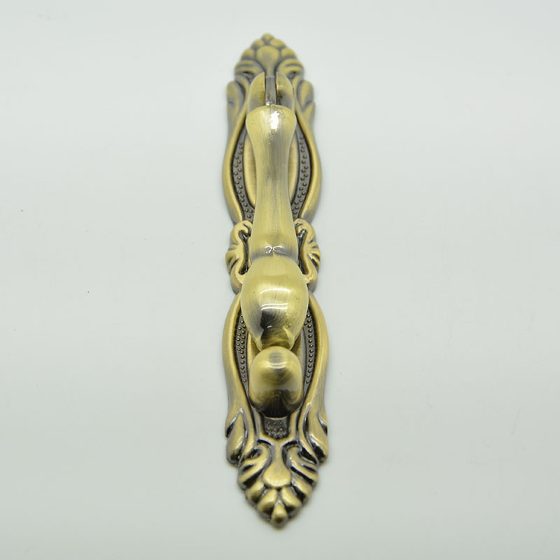 96mm brass antique zinc alloy 99g door handles & pulls for furniture exquisite furniture accessory for home improvement
