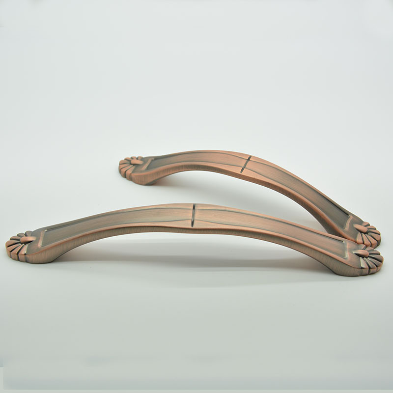 96mm copper antique simple style fashion funiture handle zinc alloy drawer pulls furniture for cupboard drawers