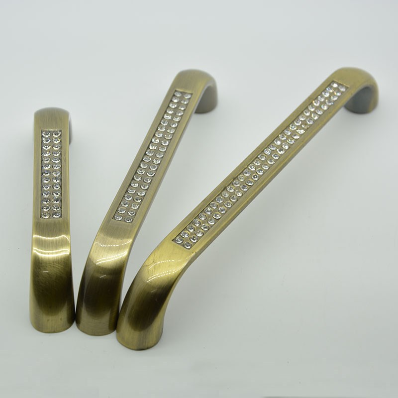 96mm zinc alloy bronze color furniture handle ( hole to hole 96 mm ) pull handles handles for furniture wholesale high quality