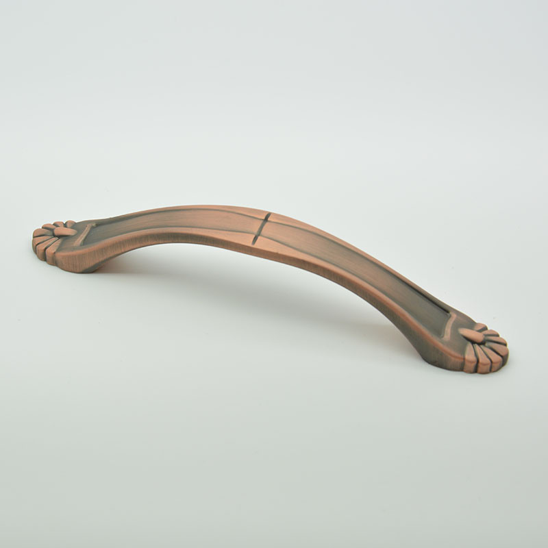 hot sell copper antique simple style fashion funiture handle zinc alloy drawer pulls furniture for cupboard and drawer