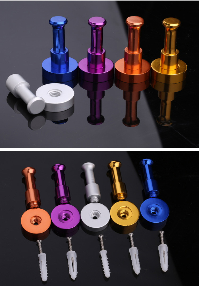 2014 New Candy Color Decorative Wall hooks,Clothes hanger Metal Robe hook.Unique Modern Wall Coat Hooks for Bathroom kitchen