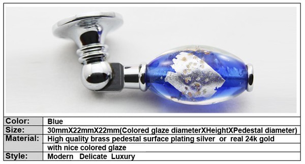 G0180Navy Modern  Coloured glaze& Brass Furniture Handle Creative High Grade Closet  Knobs Personality hammer pull for Drawer