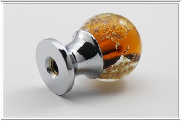 Mini New European&Chinese rural Furniture Handle High Grade Closet  Knobs Coloured glaze& Brass Drawer pull  Free shipping