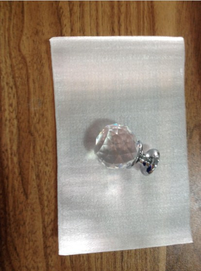 10pcs 30mm K9 Clear Crystal Round Handles Drawer Knobs Glass Cabinet Pulls Top Kitchen Handle Door Dresser Pulls Closet
