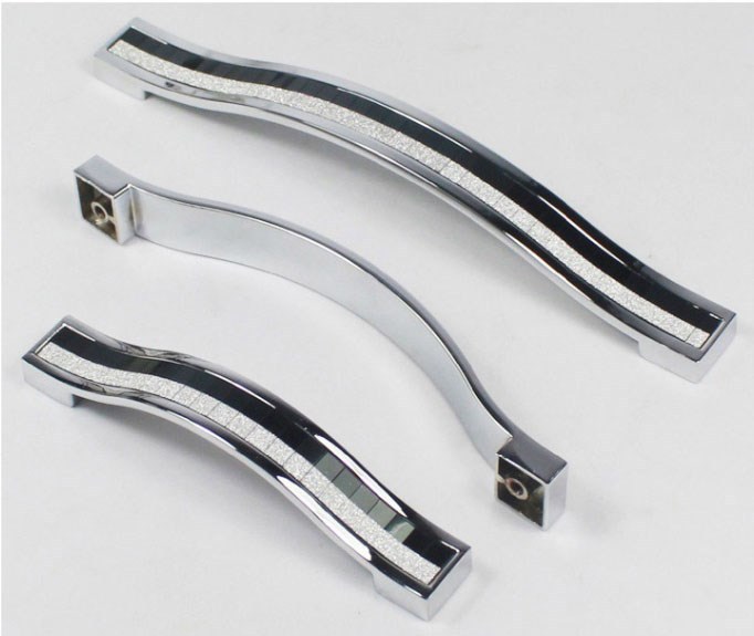 -128mm Crysta drawer handle/kitchen cabinet hardware / door handle/ kitchen pull C:128mm L:140mm