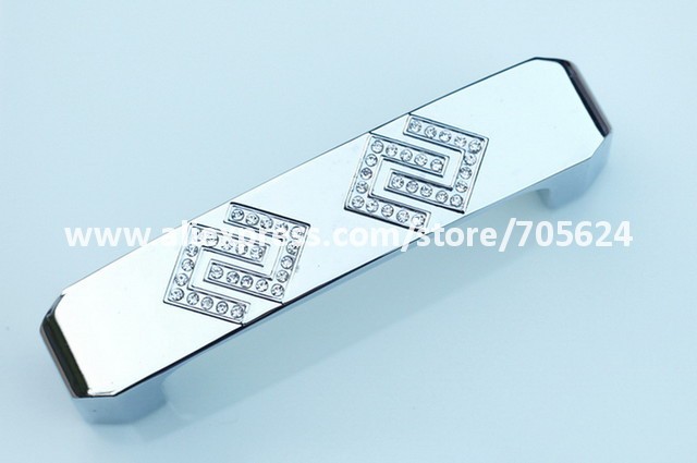 160mm crystal door handels glass Crystal Knobs Europen style /Clear Crystal,pull handles