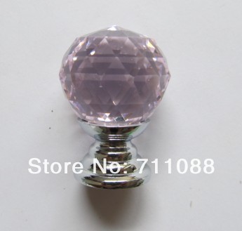 20mm Multicolor Crystal Clear ROUND spherical Cabinet Knob Drawer Pull Handle Kitchen Door Wardrobe Hardware