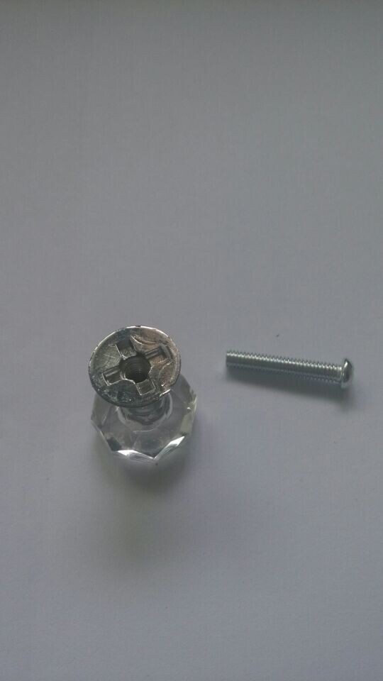 Acrylic 18mm handle plastic handle small jewelry box drawer handle decoration handle