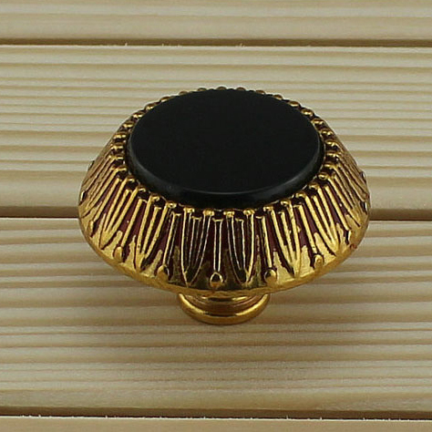 Elegance pull European copper archaize single hole furniture handle Classical drawer/closet knobs