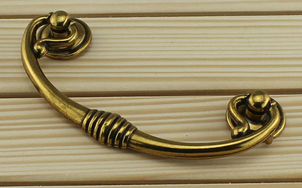 Simple fashion European copper furnitrue handle antique european-style handle cupboard knob drawer handle