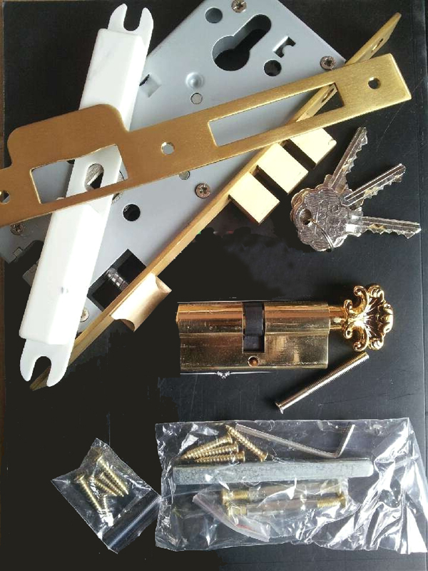European style door lock classic zinc alloy handle lockset High grade New fashion fission locks