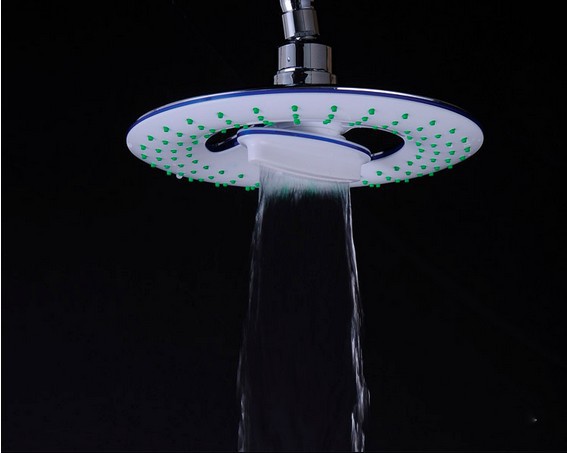 Wholesale And Retail Promotion 2 Functions Waterfall Rainfall Shower Head + Hand Shower + Flexible Hose Chrome