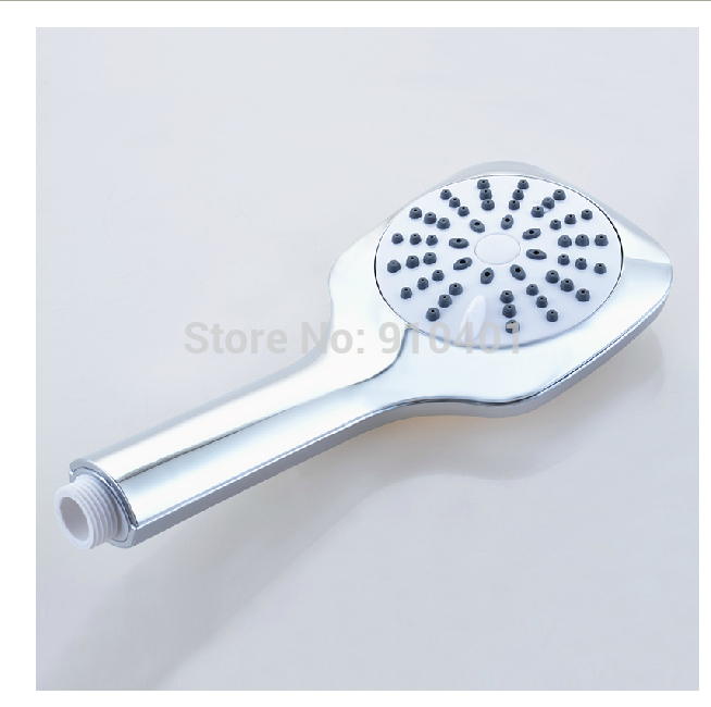 Wholesale And Retail Promotion NEW Free Staning Floor Mounted Bath Tub Filler Bathroom Mixer Tap W/ Hand Shower
