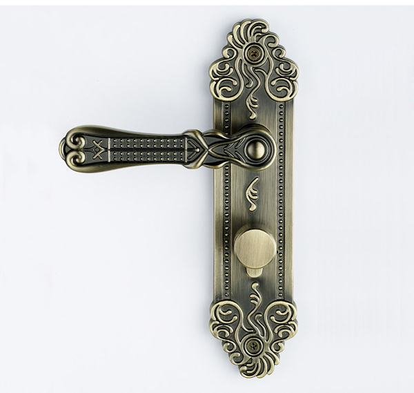 European antique bronze door lock indoor door locks kitchen bathroom bedroom lockset