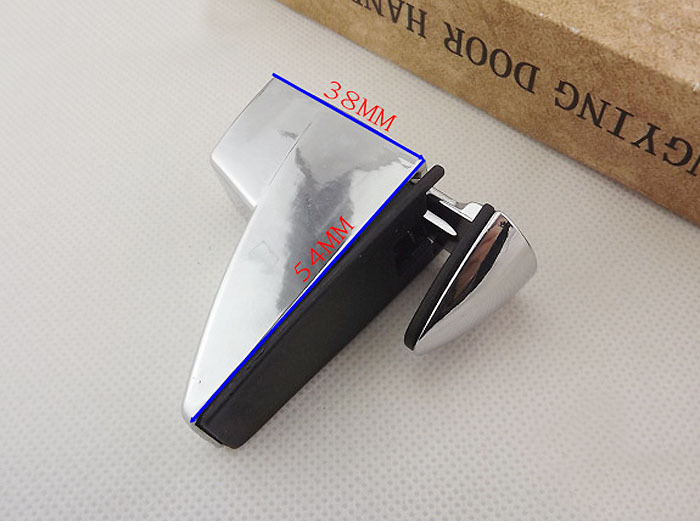 Glass Hardware Accessories Adjustable Glass Clamp Glass Shelf Clip With Screws