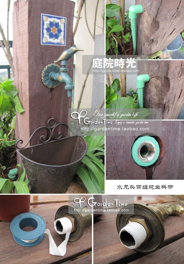 Brass Copper animal faucet washing machine bronze kingfishers  garden tap garden hardware garden bibcocks