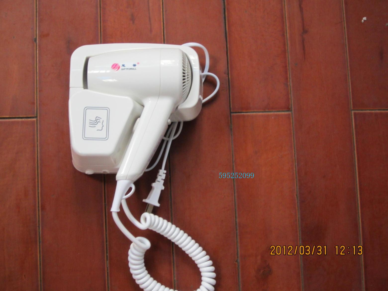 NEW Wholesale And Retail Promotion Hotel And Household Bathroom Hair Dryer Wall-Mounted High Power Hair Dryer Wall
