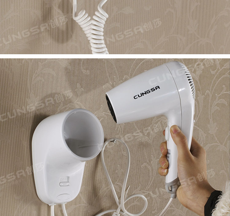 Wholesale And Retail  NEW Wall mounted electric hair dryer wall automatic hair dryer bathroom beauty machine