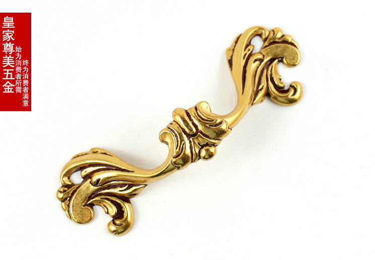 Wholesale Furniture handles Cabinet knobs and handles Vintage European style Metal knobs 124mm 5pcs/lot Free shipping