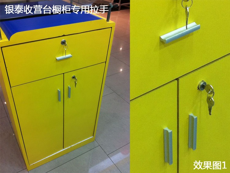 Aluminium 128mm 5.04" Cabinet Cupboard Kitchen Door Drawer Pulls Handle MBS005-3