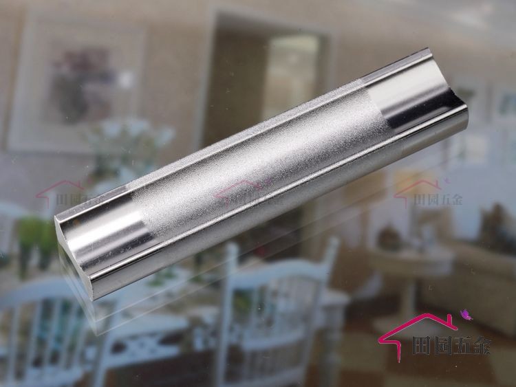 Aluminium Cabinet Cupboard Kitchen Door Drawer Pulls Handle 5.04" 128mm MBS020-4
