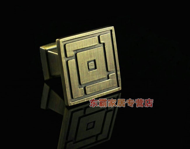 Bronze Solid Cabinet Wardrobe Door Cupboard Knob Drawer Pulls Handles 96mm 3.78" MBS387-2